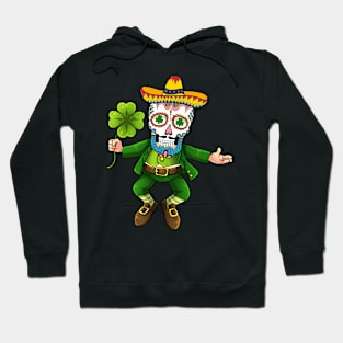 Skull St Patricks Day Design Hoodie